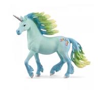 Figurine Licorne étalon Barbe a papa, Doux pelage, 70722 bayala