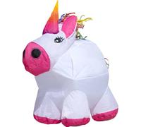 Figurine Licorne HQ-Invento Bouncing Buddy Blanc 57x100 cm