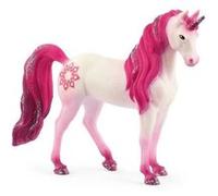 Figurine Licorne jument Mandala - Tatouage rose - Schleich 70717 Bayala Rose G