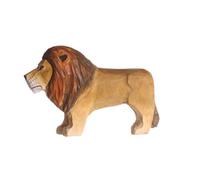 Figurine Lion en bois