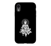 Figurine Lotus Méditative - Design Spirituel Zen Fantasy Coque pour iPhone XR