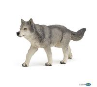 Figurine louve grise