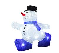 Figurine lumineuse LED en acrylique Décoration de Noël bonhomme de neige illumination de Noël Décoration LED Grand bonhomme de neige