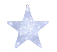Figurine lumineuse LED en acrylique décoration de Noël - Modèle au choix