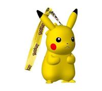 Figurine Lumineuse - Pokemon - Pikachu Grumpy Pm Avec Dragonne