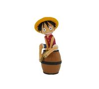 Figurine lumineuse - TEKNOFUN - LUFFY SUR TONNEAU - One Piece - LED - 27 cm