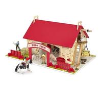 Figurine Ma première ferme - PAPO - Rouge et beige - Pour enfant à partir de 3 ans