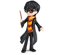FIGURINE MAGICAL MINIS HARRY POTTER WIZARDING WORLD - Figurine Poup?e Articul?e Harry Potter 8 cm avec Baguette Magique et Tenue Sorcier ? collectionner - Id?e Cadeau - 6062061 - Jouet Enfant 5 ans
