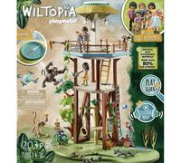 Figurine maison familiale arbre Playmobil Wiltopia Multicolore 1x1x1 cm