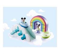 Figurine maison nuages Playmobil Mickey 123 Multicolore 38,5x28,4x9,4 cm