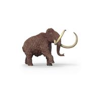 Figurine mammouth Schleich 15053 réaliste fourrure texturée grandes défenses marron