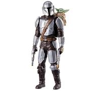 Star Wars Figurine The Mandalorian & Grogu – 28 cm – Effets sonores – Interactif dès 4 ans
