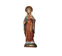 Figurine Marie Sacro Cœur 43 cm en résine