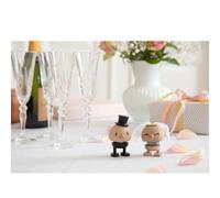 Figurine Mariée S Chêne Brut