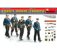 Figurine Marines Navales Soviétiques 1:35 Kit Maquette Plastique MINIART