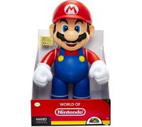 Figurine Mario 50 cm - JAKKS PACIFIC - Personnage miniature - Bleu - 7 points d’articulation