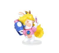Figurine Mario + The Lapins Cretins Kingdom Battle - Peach 8cm