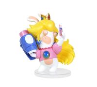 Ubisoft Figurine - Mario + Les Lapins Crétins Kingdom Battle - Peach 8 cm