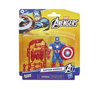Figurine Marvel Avengers ActionVerse Evergreen HASBRO 11,4 cm 9 points d'articulation Accessoires amovibles Personnage aléatoire Assorties