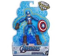 Marvel Comics Figurine flexible Avengers Bend & Flex 15 cm Captain America