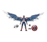Figurine - MARVEL - Captain America: Brave New World - 15 cm - 7 accessoires - Multicolore