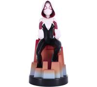 Figurine Marvel Comics Spider-Gwen - EXQUISITE GAMING- Cable Guys - Support écouteurs, smartphone ou petit accessoire - 20 cm