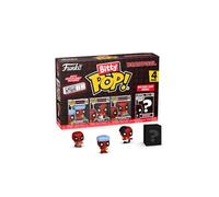Funko Bitty Pop! Deadpool (Bathtime), Bitty Pop! Deadpool (Flamenco), Bitty Pop! Deadpool (Supper Hero) et Une Mini-Figurine Mystère en Surprise - Idée de Cadeau - Produits Officiels
