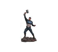 Figurine Marvel Gallery - Captain America Mjolnir Endgame 23cm