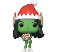 Funko - Figurine Pop! en vinyle - She-Hulk - Marvel Holiday - 9 cm - Produit officiel