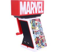 Figurine Marvel Ikon Light Logo - EXQUISITE GAMING - Cable Guys - Support écouteurs, smartphone ou petit accessoire - 25 cm