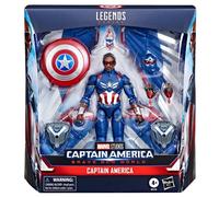Figurine - MARVEL - Captain America: Brave New World - 15 cm - 7 accessoires - Multicolore