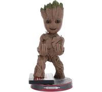 Figurine Marvel Les Gardiens de la Galaxie Jeune Groot - EXQUISITE GAMING - Cable Guys - Support écouteurs ou petit accessoire