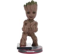 Figurine Marvel Les Gardiens de la Galaxie Jeune Groot - EXQUISITE GAMING - Cable Guys - Support écouteurs ou petit accessoire