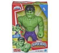 Playskool Heroes Marvel Super Hero Adventures Mega Mighties - Figurine Hulk - 25 cm - Jouet enfants