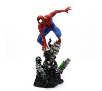 Figurine - Marvel - Spiderman - Résine - Édition limitée - Peinte à la main