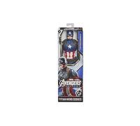 Marvel Hasbro F1342 Titan Hero Series, Multicolore, Figurine à Collectionner Captain America de 30 cm, Jouet pour Enfants à partir de 4 Ans
