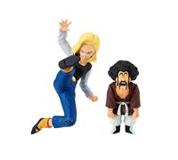 Figurine Match Makers Dragon Ball Z Android 18 Vs Mr. Satan
