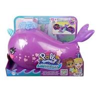 Polly Pocket Coffret Bateau Les Aventures du Narval 2 mini figurines 3 perles solubles 13 accessoires