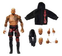 Figurine - MATTEL - WWE Solo Sikoa Ultimate Edition - 15 cm - 30 points d'articulation - têtes et mains interchangeables