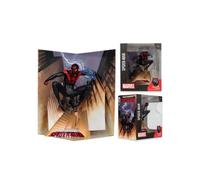 Figurine - MC FARLANE - Spider-Man Miles Morales - 13 cm - PVC - Diorama inclus