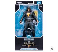 Figurine McFarlane DC Adam noir 18 cm - Adam noir avec manteau