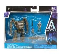 Figurine McFarlane Toys Avatar Le Film Coffret AMP et Quaritch Multicolore G