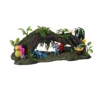 Figurine McFarlane Toys Avatar playset Deluxe Omatikaya Rainforest with Jake Sully Bleu TU