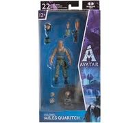 Disney Avatar - Figurine McFarlane 12cm - Colonel Miles Quaritch - Figurine Officielle Issue du Film Avatar réalisé par James Cameron - TM16303