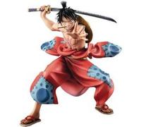 MegaHouse Figurine Portrait.Of.Pirates ONE PIECE Warriors Alliance Luffy Tarou 17 cm Multicolore