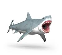 Figurine Mégalodon Gris TU