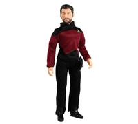 Figurine Mego Toys Star Trek TNG Cmdr Will Riker Rouge 20 cm