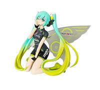 Figurine Miku modèle - Figurine Miku 11cm Figurine de Course Miku à Genoux avec Ailes - Figurine de Dessin animé Mignonne Faite à la Main, Jouet de décoration de Bureau, Cadeaux pour Les Fans