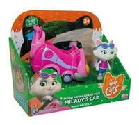 Figurine Milady Smoby avec Voiture Rose Les Véhicules Buffy G
