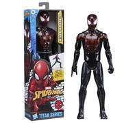 Figurine Miles Morales 30 cm, Titan Series, jouets de super-héros pour enfants, Marvel Spider-Man, dès 4 ans
